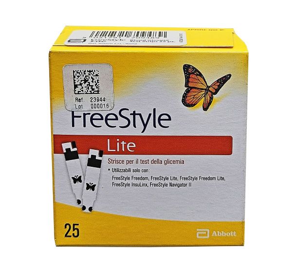 TESTOVACÍ PROUŽKY FREESTYLE LITE (25 kusů)