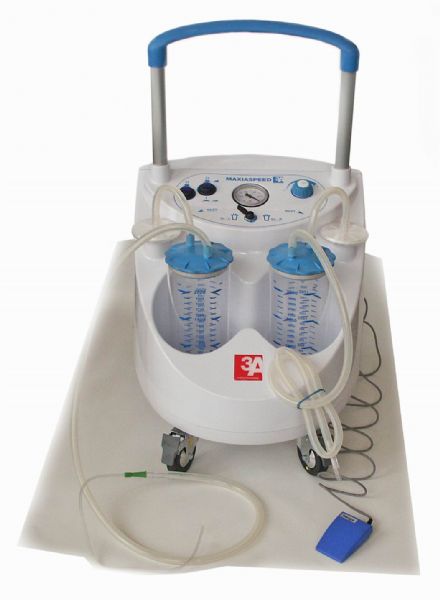 MEDICINÁLNÍ ODSÁVAČKA MAXIASPEED 2 x 2L s průtokem 60 litrů / min. MEDICINÁLNÍ ODSÁVAČKA MAXIASPEED 2 x 2L s průtokem 60 litrů / min.